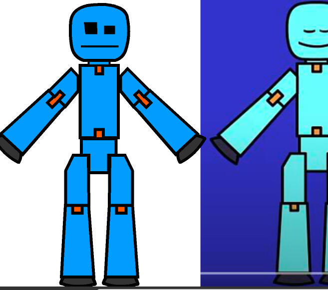 STIKBOT (unofficial) Posable 2D model